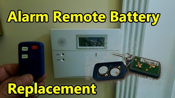 REMOTE BATTERIES REPLACEMENT ADT SECURITY ALARM KEY FOB