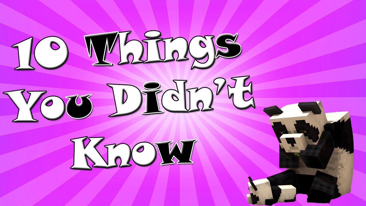 10-things-you-didn-t-know-about-pandas-youtube
