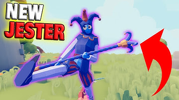 New "Jester" vs Every Faction - TABS Unit Creator Update Stalingrad 5 Mod Gameplay