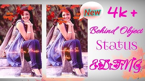 New 3d Behind Object Video Editing - 3d Trending Behind Object Status Video Reels Editing -