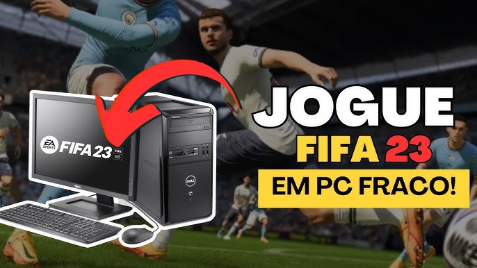 COMO CONFIGURAR FIFA 23 para PC FRACO 2023, COMO AUMENTAR FPS DO FIFA 23,  FPS CAINDO FIFA 23 😢 