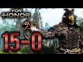 NEW Cathedral Map in Dominion - 15 kill flawless match! [For Honor]