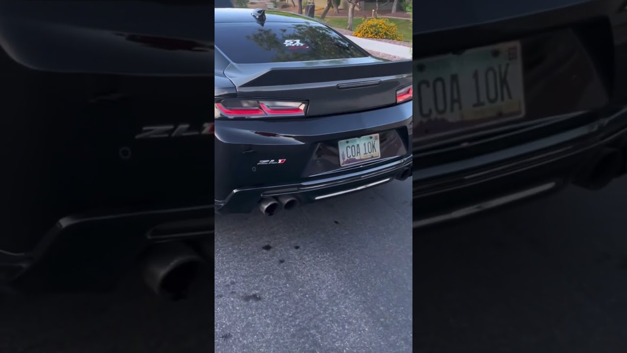 1000 Horsepower Cammed Camaro ZL1 Musclecar Zl1 Loudcar Foryou Chevy Car V8