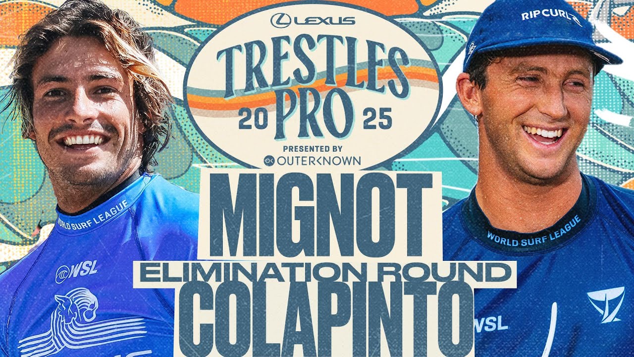 Crosby Colapinto vs Marco Mignot | Lexus Trestles Pro pres by