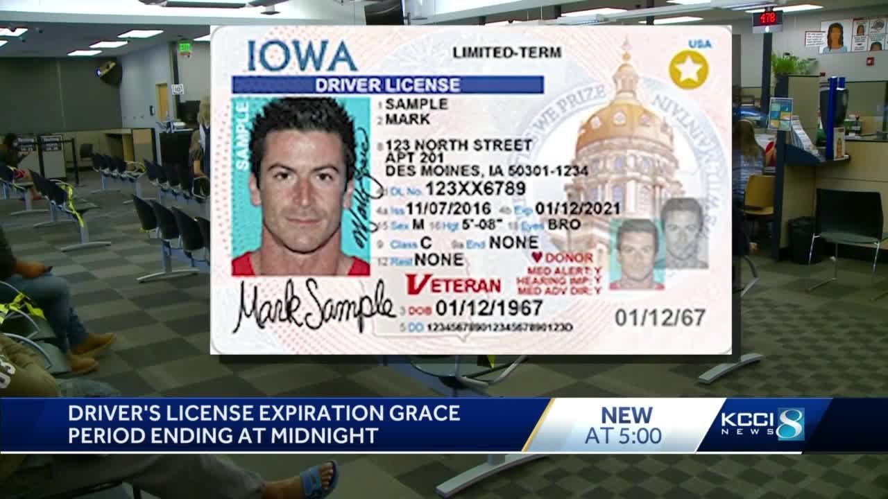 Governor's grace period on expired licenses ends Friday night YouTube