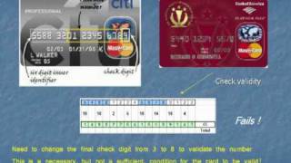 Credit Cards - Breaking the Code: The maths behind bank numbers and the Luhn test
