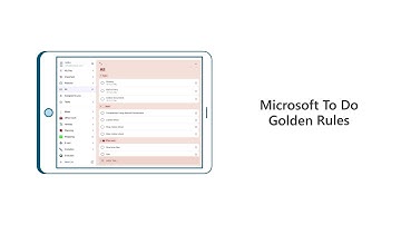 The golden rules of task management with Microsoft To Do