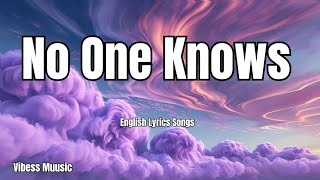 No One Knows 💋English (Lyrics) New Love Song  2025