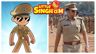 Little Singham Characters in Real Life