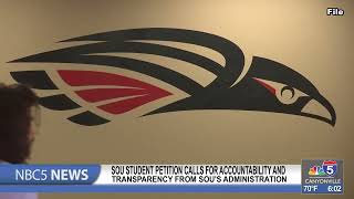 SOU student petition calls for accountability and transparency