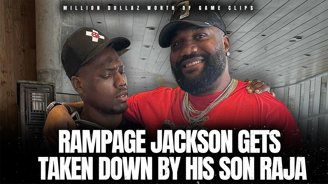 Rampage Jackson lost a fight to his son Raja