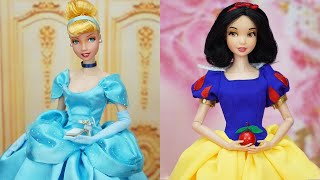 Gorgeous DIY Barbie Doll Dresses ❤️ Disney Princess Dress ❤️ Cinderella, Snow White