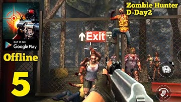 Zombie Hunter D-Day2 Gameplay Walkthrough Part 5 (Android)