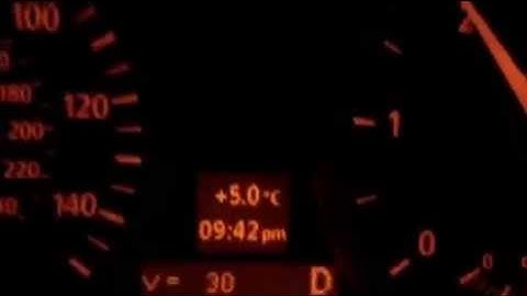 BMW E87 & E90 Digital Speedo Activation