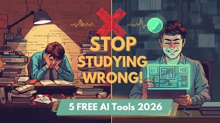 Top 5 FREE AI Tools Every Student NEEDS in 2026 🔥
