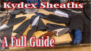 Knifemaking - A full guide to Kydex Sheaths
