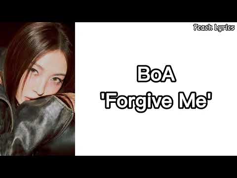 BoA (보아) 'Forgive Me' // lirik lagu terjemahan [rom/sub indo]