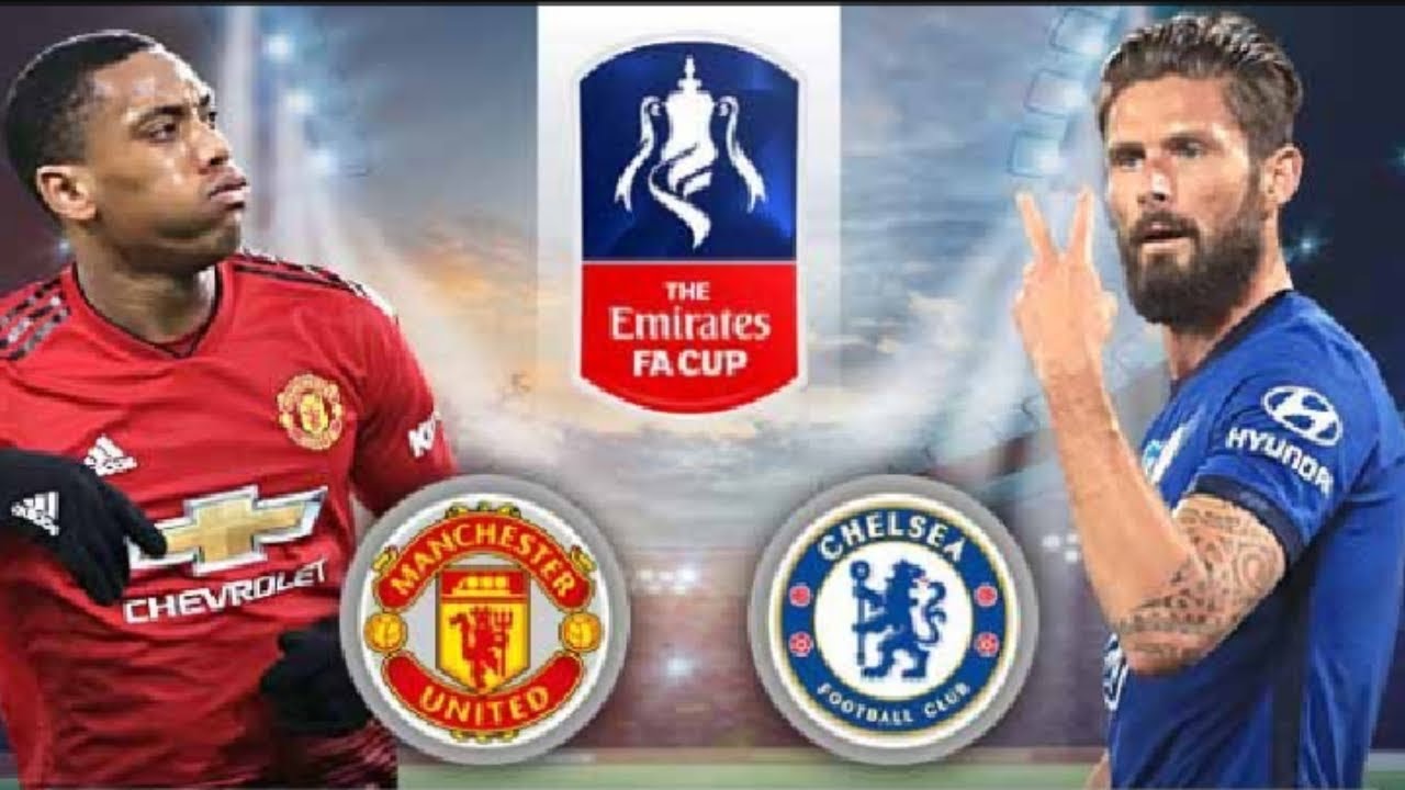 Manchester United Vs Chelsea Live Stream Youtube Manchester United (1) VS (3) Chelsea🔴Hightlight Semifinal Piala FA