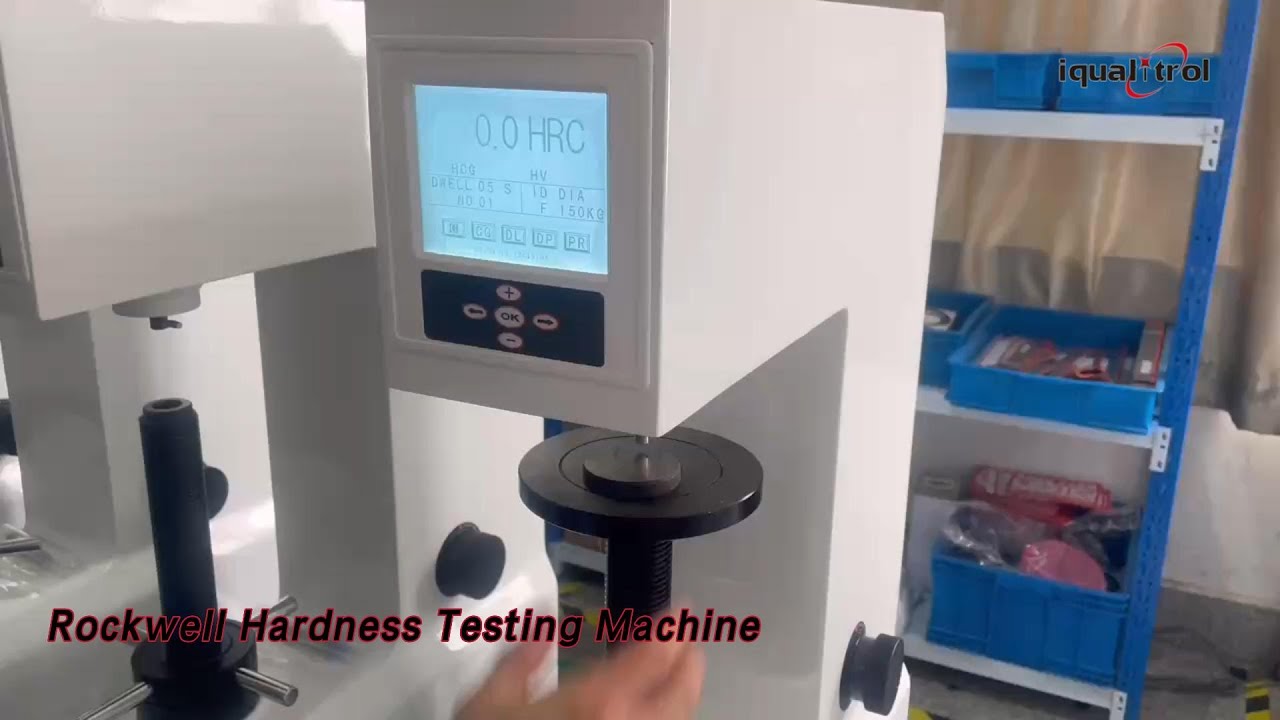 Printer Type Rockwell Hardness Testing Machine RS232 Interface Auto ...