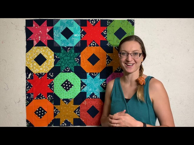 Using Accuquilt for the Harvest Star Quilt - Patchwork and Poodles