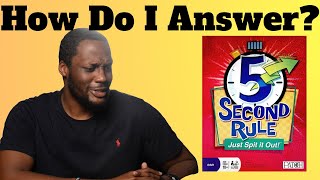 This is the HARDEST Timeline | 5 Second Rule| Game Night Shenanigans