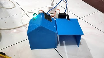 Miniatur Sistem Jemuran Otomatis Buka Tutup Berbasis Arduino, Light Sensor, Rain Sensor, dan Servo