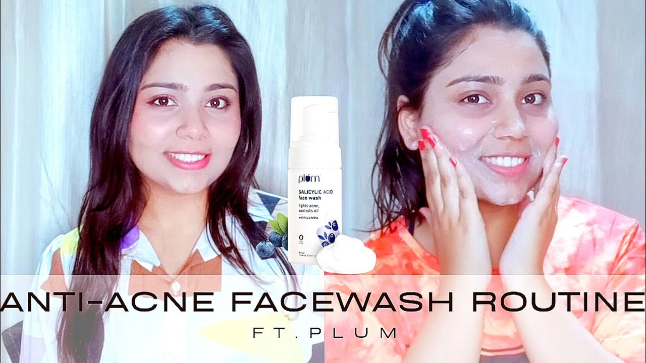 PLUM salicylic acid face wash review*HONEST REVIEW*for blackheads&Whiteheadsayushiyadav 