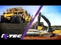 K-Tec Scraper vs. Excavator & Articulated Dump Trucks