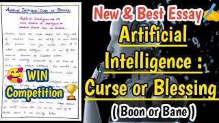 Artificial Intelligence Curse or Blessing ||Artificial Intelligence Boon or Bane