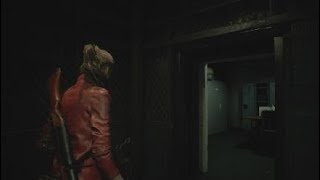 RESIDENT EVIL 2 REMAKE - Claire - SECRET PLACE FOR SPECIAL WEAPON CASE