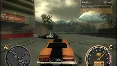 Need For Speed Most Wanted Cop Chase(Heat Level 7)