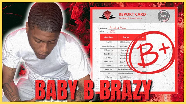 Baby B Brazy | Denver Lane Gangsta Bloods | Blood & Piru Report Card