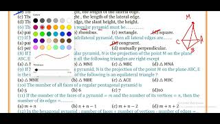 Mr.Eslam Sayed Sec.2 Applied H.W.  The Pyramid Solid Geometry