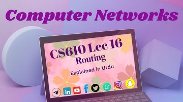CS610 Computer Networks Short lecture 16 with urdu explanation