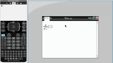 Calc 1: Higher Derivatives (TI-nSpire CX CAS) ptA