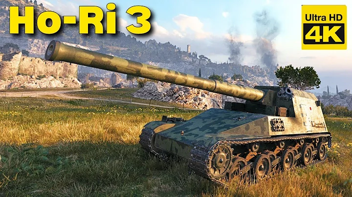World of Tanks 4 Kills 9,6k damage Ho-Ri 3 | 4K Video | - My battle My rules