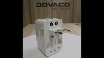 Ổ cắm điện siêu đa năng - chuẩn phích cắm 3in1