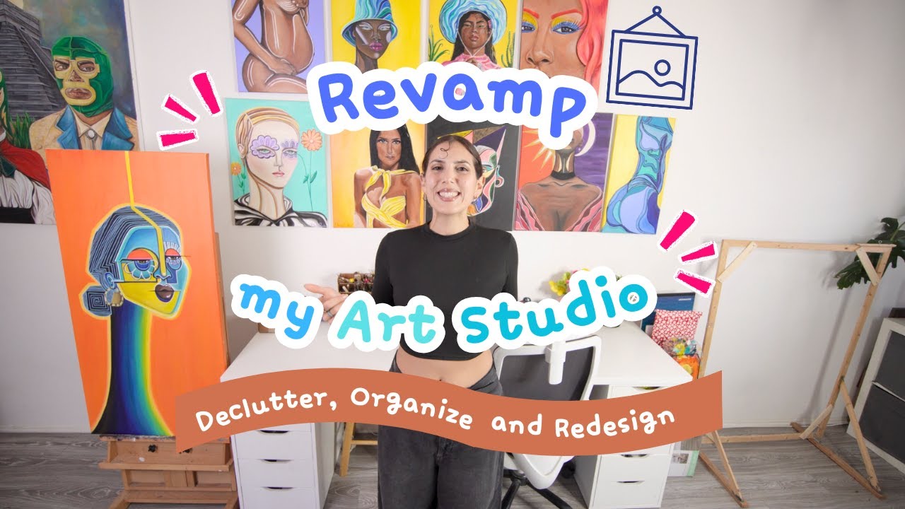 Art Studio Makeover After 4 Years! 🌱 Build and Redecorate - YouTube