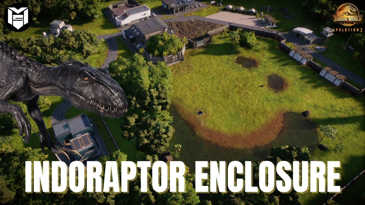 Building the Indoraptor Enclosure My Way | Jurassic World Evolution 2