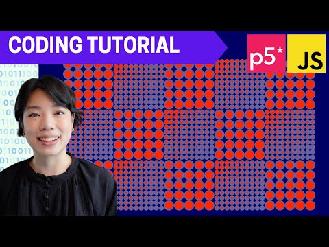 p5.js Coding Tutorial | Circular Tile Animation