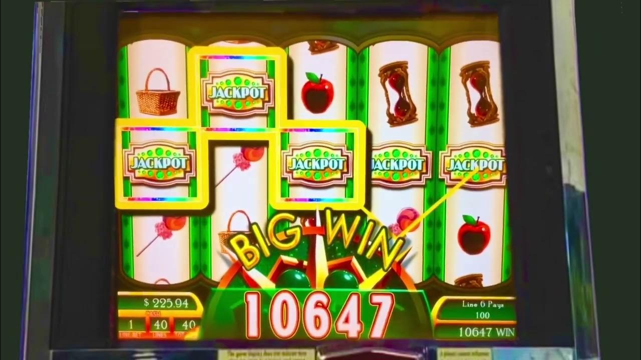 JACKPOT OUT OF NOWHERE!!! Ruby Slippers Slot Machine MASSIVE BIG WIN w