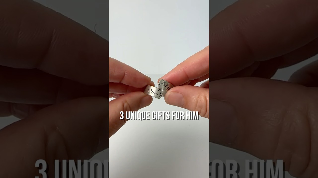 3 Unique Jewellery Gifts for Him 💎 | Ring, Bracelet & Necklace Ideas 
