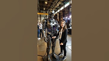 Humanoid Robot Starts Acting Strange During Tech Expo Demo