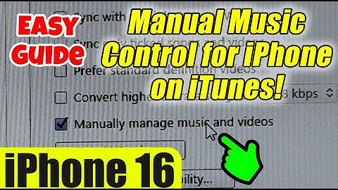 🎵 iTunes Manual Music Management iPhone – Turn On/Off Easily on Windows!