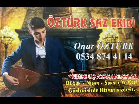 Onur ÖZTÜRK - NİĞDE ÜÇ AYAK İKİ AYAK HALAY HAVALARI (30 DAKİKA FULL)