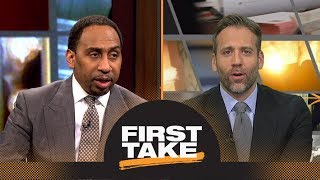 Stephen A. and Max react to Eagles beating Patriots in Super Bowl LII | First Take | ESPN