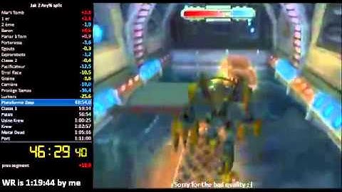 Jak 2 speedrun old WR [1:18:57] ( single segment )