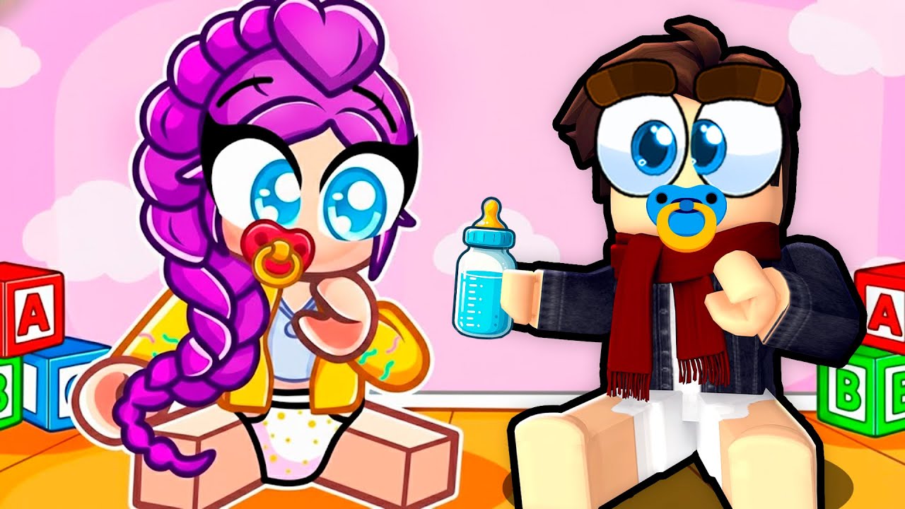 THECHEESENAAN et RUMI deviennent des BÉBÉS sur Roblox !