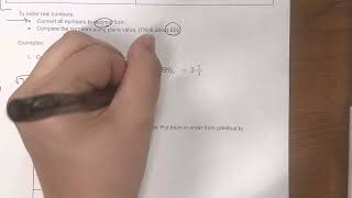 Module 5 - Topic 1: Ordering Real Numbers Wealth
