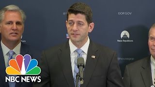 Paul Ryan: President Trump 'Knocked The Ball Out Of The Park' With Capitol Visit | NBC News Net Worth